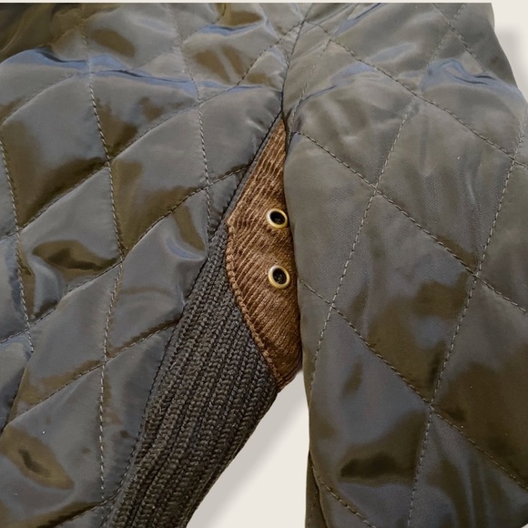 Zara Quilted Jacket with Belt - Picture 7 of 9